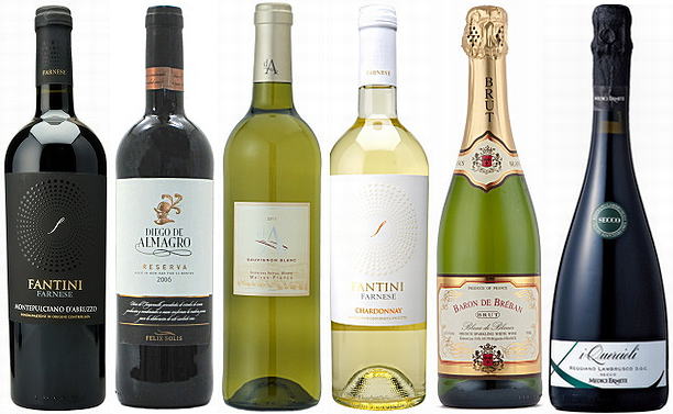 売れ筋ワイン! バラエティ6本セット